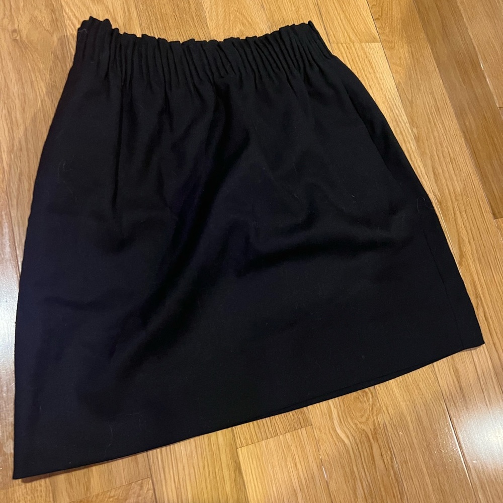 J. Crew Black Mini Skirt